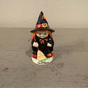 VTG Enesco Halloween Witch Figurine